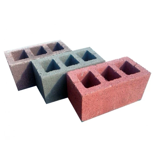 Цветные бетонные блоки